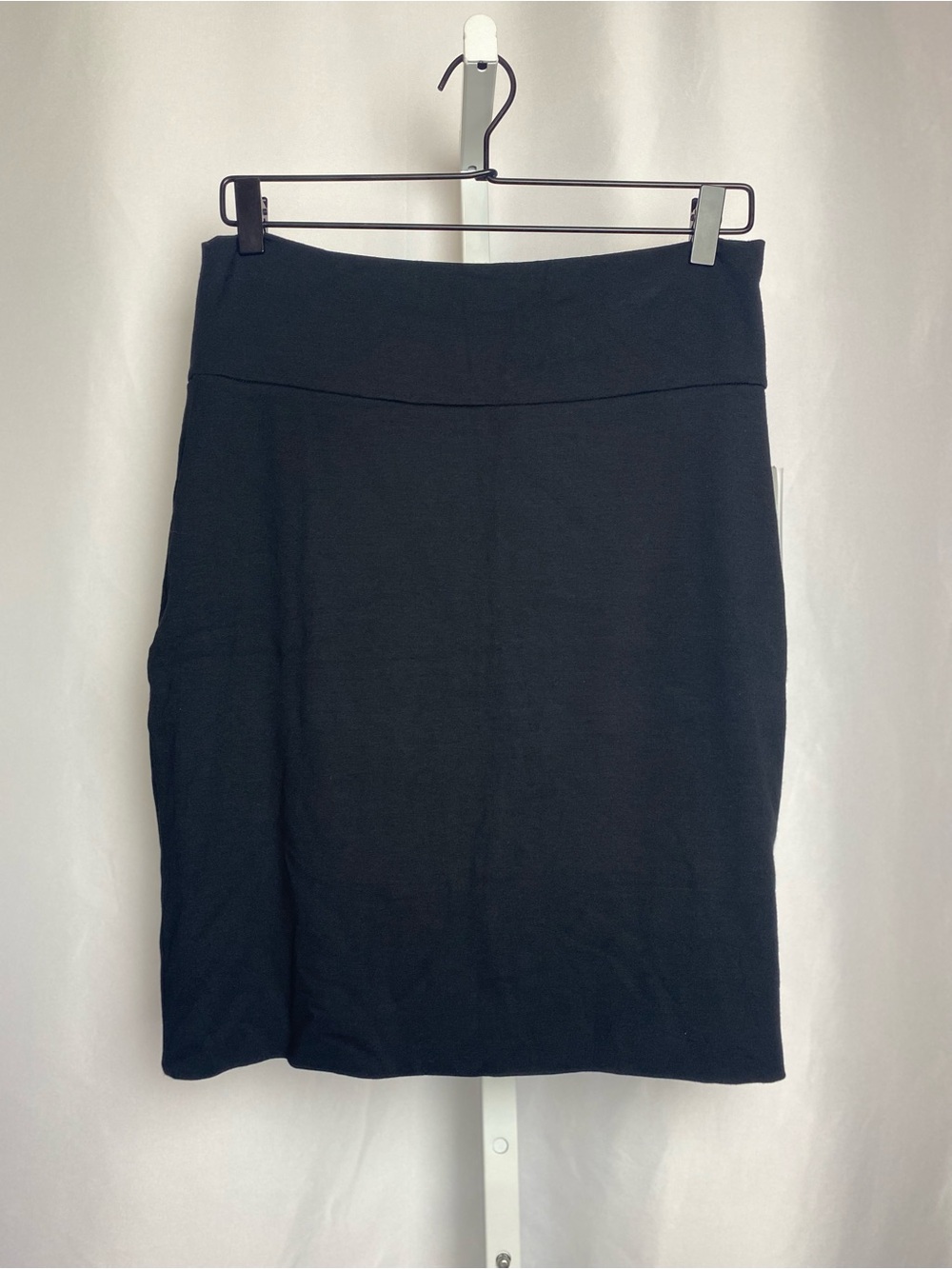NWT A-line Made In Hawaii Women’s Black Stretchy Pull-on Pencil Skirt L